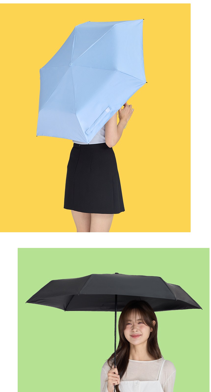 듀홈 파스텔블룸 3단 초경량 미니 우양산 암막 양우산 선물세트+메트로 퀜처 스트로우 캡 핸들 텀블러세트 710ml 이로나 상세 이미지