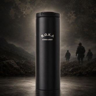 군부대 군인 단체 선물용 ROKA 로카 블랙 텀블러 500ml 군부대 군인 단체 선물용 ROKA 로카 블랙 텀블러 500ml