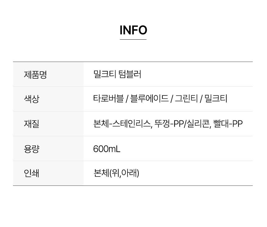 듀홈 선물세트 밀크티 텀블러+클립형 초미니 선풍기 이로나 상세 이미지