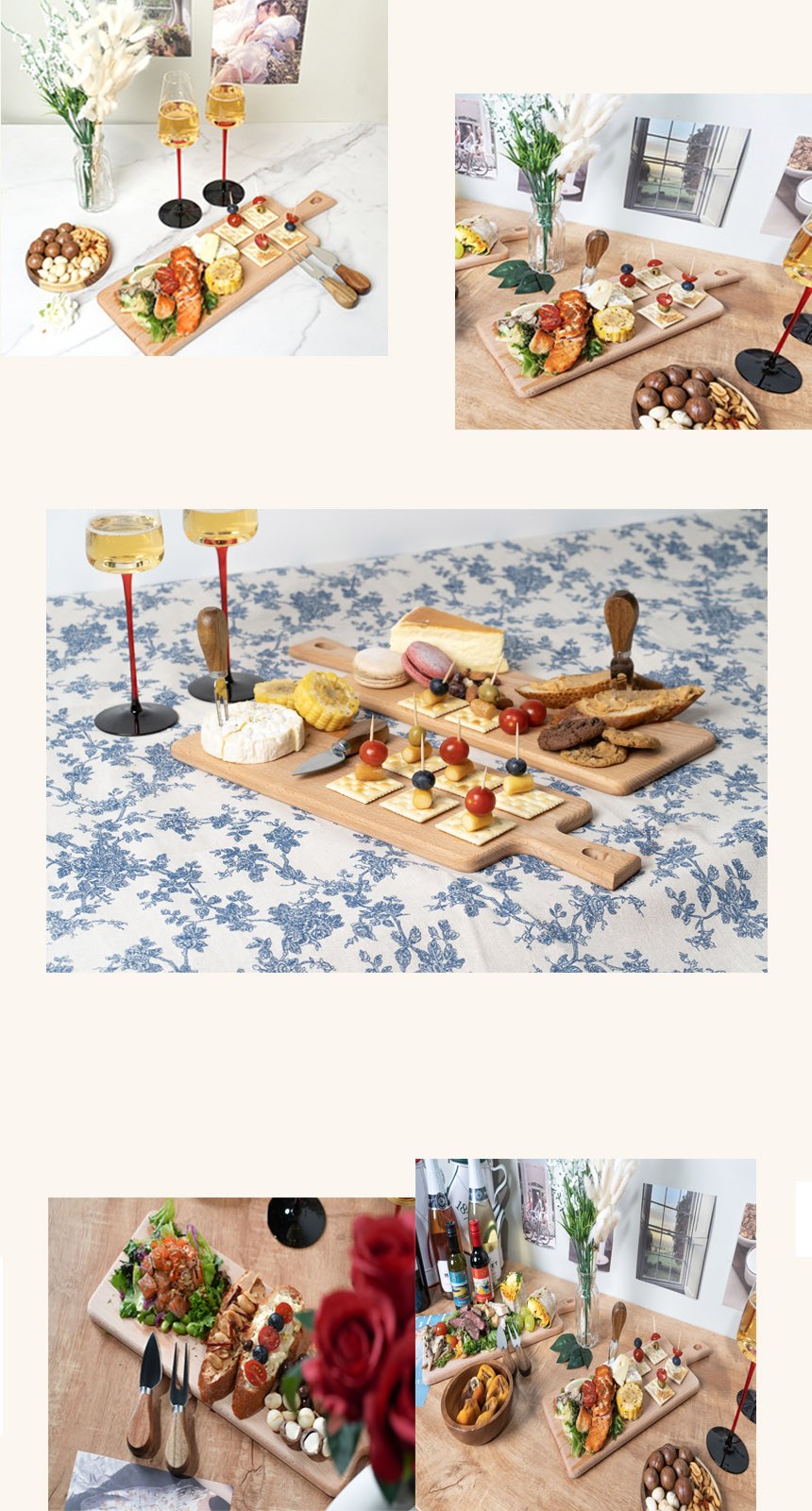 치즈플레이트 너도밤나무 우드플레이팅 도마 1개 // 각인서비스 상세 이미지